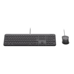 Kit Tastiera e Mouse LOGITECH Wired Combo MK620 For Business Grafite
